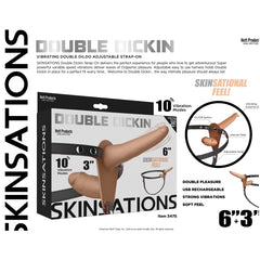 SKINSATIONS - DOUBLE DICKIN STRAP HARNESS
