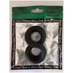 LIQUID PLATINUM SILICONE COCKRING - ETERNITY - LJ-