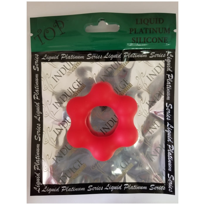 LIQUID PLATINUM SILICONE COCKRING - BANDIT - LJ-70