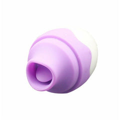 LICKER MASSAGER RECHARGEABLE EGG - VIOLET
