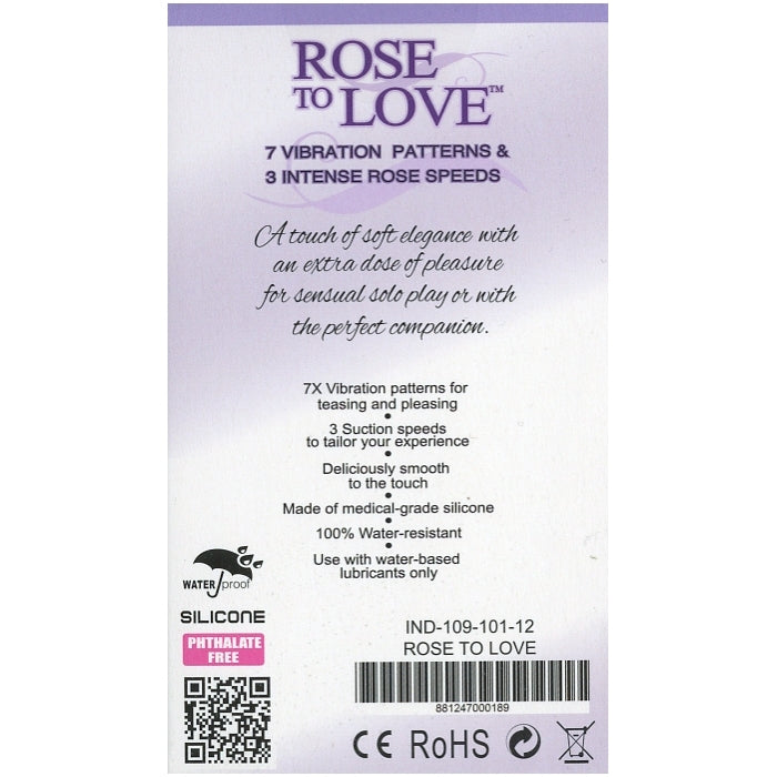ROSE TO LOVE - RED