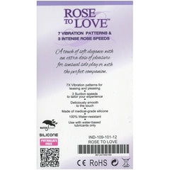 ROSE TO LOVE - RED