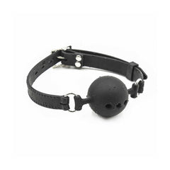 BALL GAG - BLACK - LRG