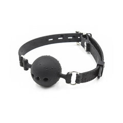 BALL GAG - BLACK - MED