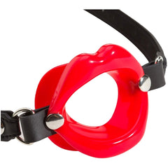 BALL GAG OPEN MOUTH - RED