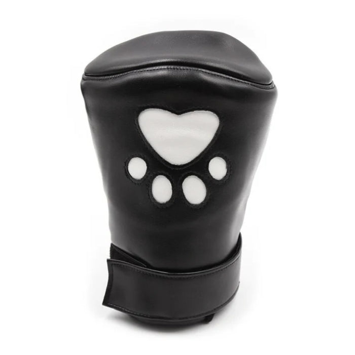 BDSM PUPPY PAWS MITTENS - BLACK