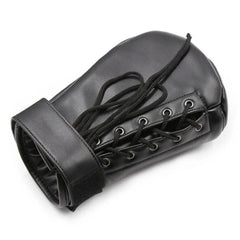 BDSM PUPPY PAWS MITTENS - BLACK