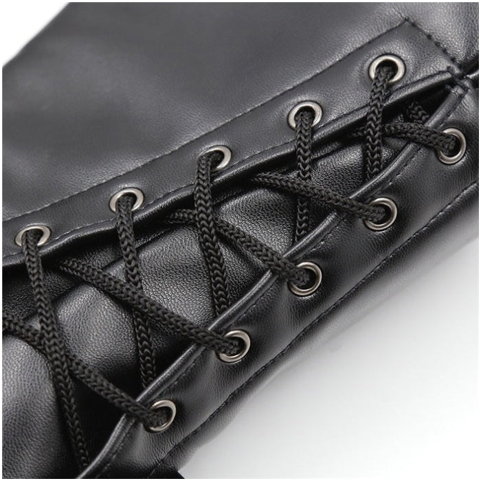 BDSM PUPPY PAWS MITTENS - BLACK