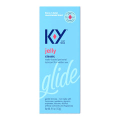 LUBE WATER-BASED 4OZ GLIDE K-Y JELLY CLASSIC