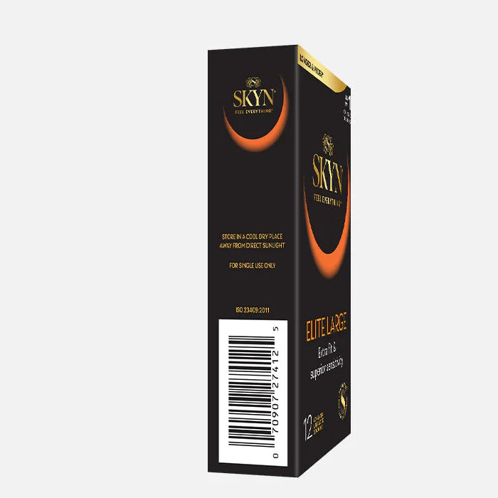 LIFESTYLES 3'S SKYN ELITE LARGE 12PC CONDOMS