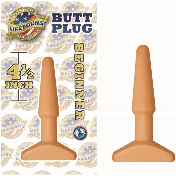 LIFEFORMS BUTT PLUG BEGINNER-WHITE