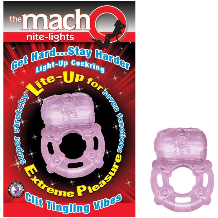 THE MACHO NITE-LIGHTS-PURPLE