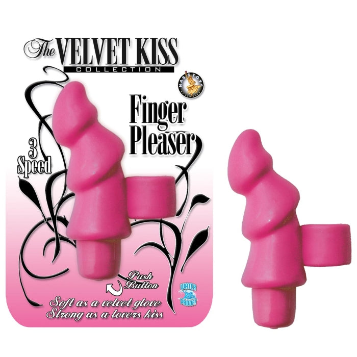 THE VELVET KISS COLLECTION FINGER TEASER - PINK