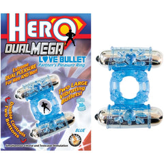 HERO DUAL MEGA LOVE BULLET - BLUE