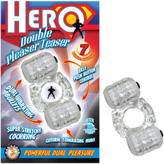 HERO DOUBLE PLEASER TEASER - WHITE