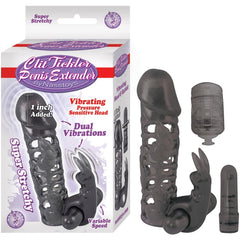 CLIT TICKLER PENIS EXTENDER BY NASSTOYS - BLACK