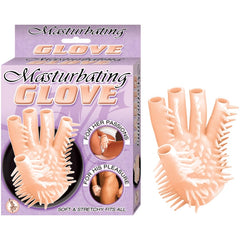MASTURBATING GLOVE - FLESH