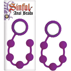 SINFUL ANAL BEADS - PURPLE