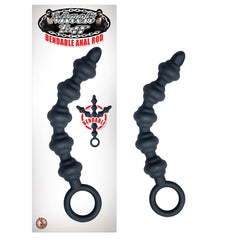 MACK TUFF BENDABLE ANAL ROD-BLACK