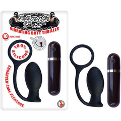 MACK TUFF VIBRATING BUTT THRILLER  - BLACK