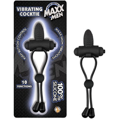 MAXX MEN VIBRATING COCKTIE - BLACK