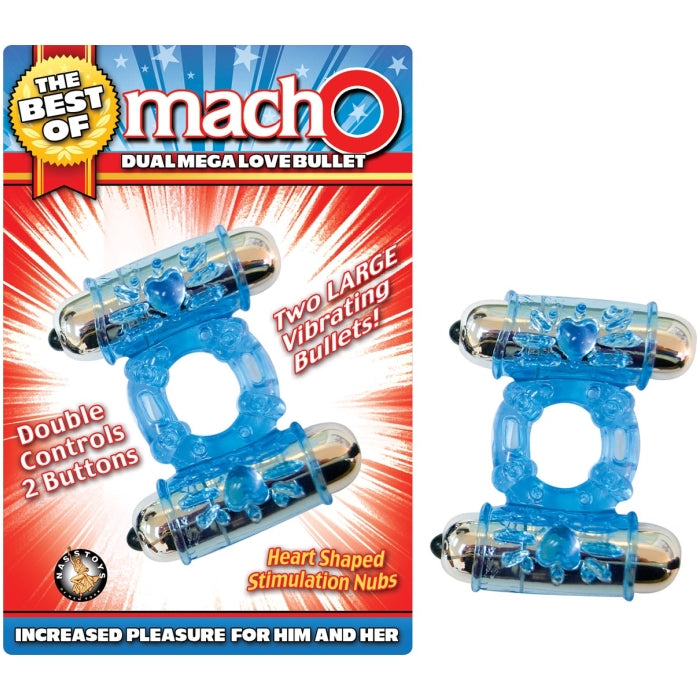 THE BEST OF MACHO DUAL MEGA LOVE BULLET-BLUE