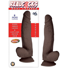 REALCOCKS DUAL LAYERED #6-DARK BROWN