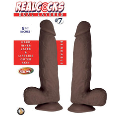 REALCOCKS DUAL LAYERED #7-DARK BROWN