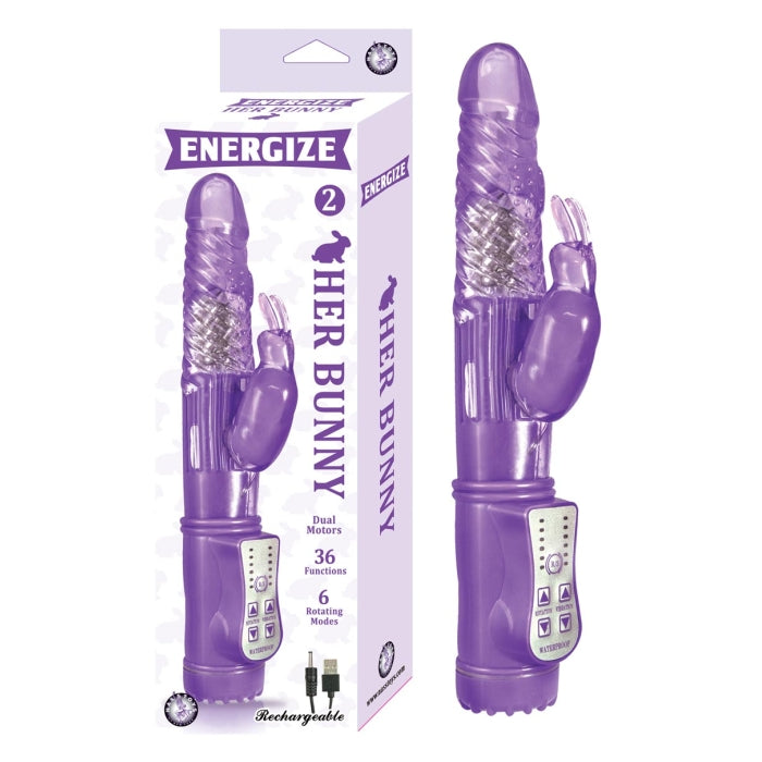 ENERGIZE HER BUNNY 2-PURPLE