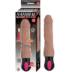 NATURAL REALSKIN HOT COCK #3-BROWN