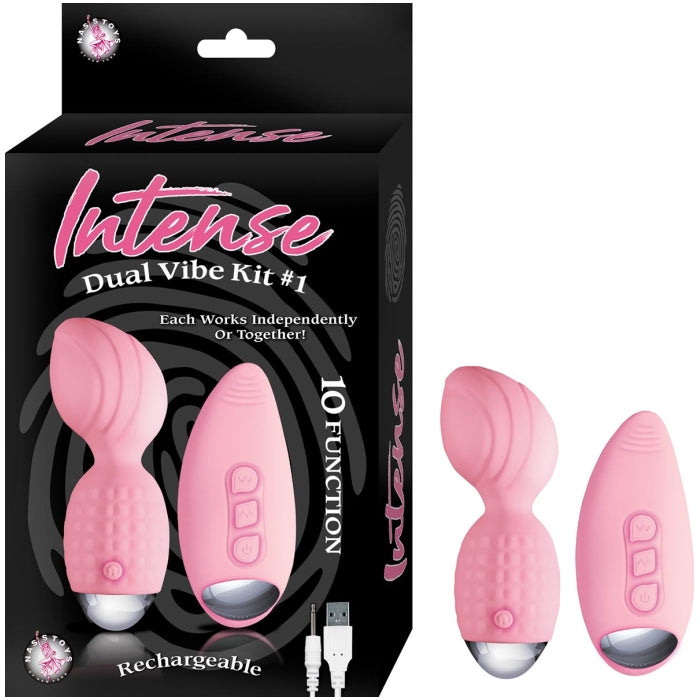 INTENSE DUAL VIBE KIT #1-PINK