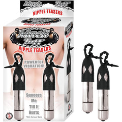 MACK TUFF NIPPLE TEASERS-SILVER/BLACK