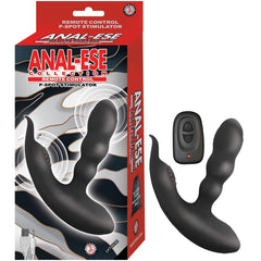 ANAL ESE COLLECTION REMOTE CONTROL P-SPOT STIMULATOR-BLACK
