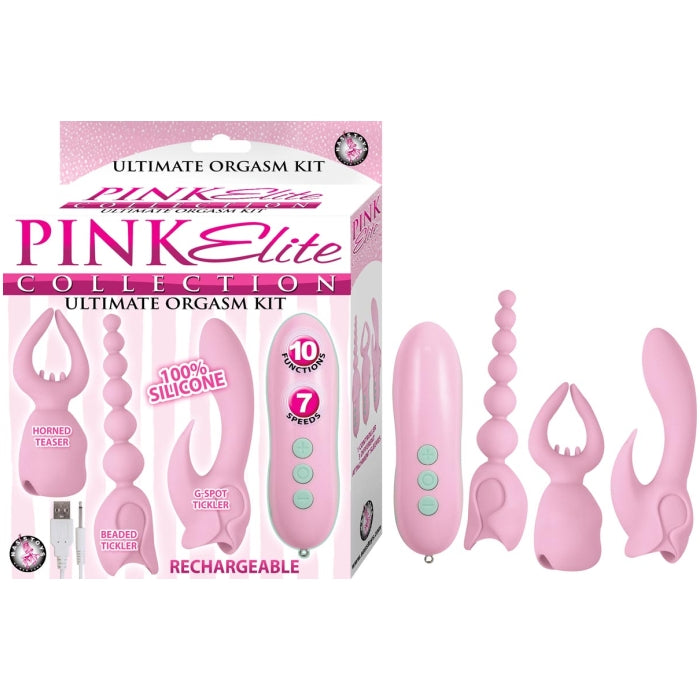 PINK ELITE COLLECTION ULTIMATE ORGASM KIT - PINK