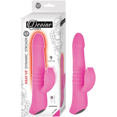 DEVINE VIBES HEAT UP DYNAMIC STROKER-PINK
