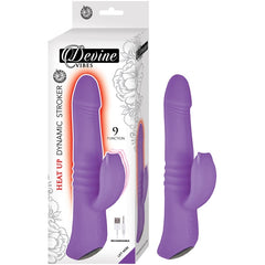 DEVINE VIBES HEAT UP DYNAMIC STROKER-PURPLE