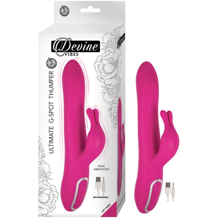 DEVINE VIBES ULTIMATE G-SPOT THUMPER-PINK