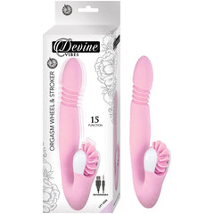 DEVINE VIBES ORGASM WHEEL & STROKER-PINK