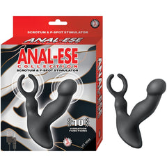 ANAL-ESE COLLECTION SCROTUM & P-SPOT STIMULATOR-BLACK
