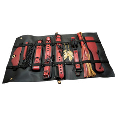 THE TRAVELER 10 PIECES RESTRAINT & BONDAGE PLAY KIT