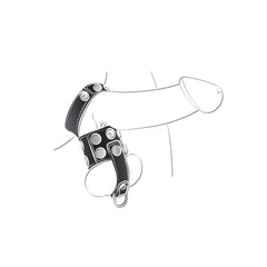 BALLGEAR BALL STRETCHER WITH SEPARATOR & D-RING-BLACK