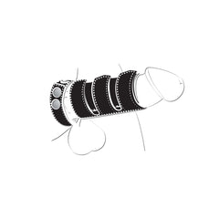 BALLGEAR COCK STRAP WITH SHEATH-BLACK