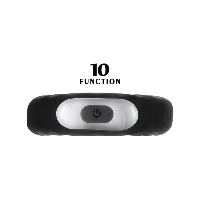 ENHANCER VIBRATING COCKRING-BLACK