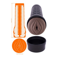 DEE LITE VAGINA-DARK BROWN