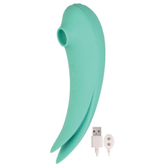 MYSTIQUE VIBRATING MASSAGERS SUCTION VIBE-AQUA