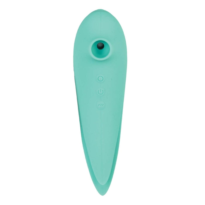 MYSTIQUE VIBRATING MASSAGERS SUCTION VIBE-AQUA