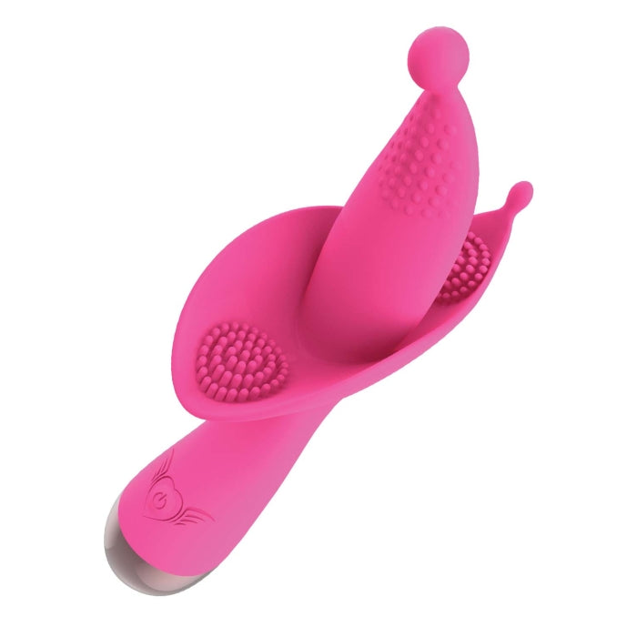 PASSION FLOWER BUD HEAT UP MASSAGER #6-PINK