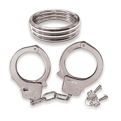 DOMINANT SUBMISSIVE COLLECTION COCKRING & HANDCUFFS