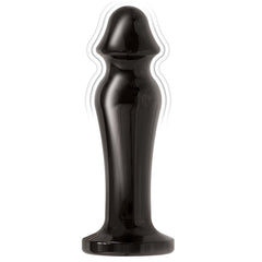 ASS-SATION REMOTE VIBRATING METAL ANAL LOVER-BLACK