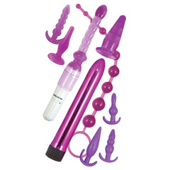 PURPLE ELITE COLLECTION SUPREME ANAL PLAY KIT-PURPLE